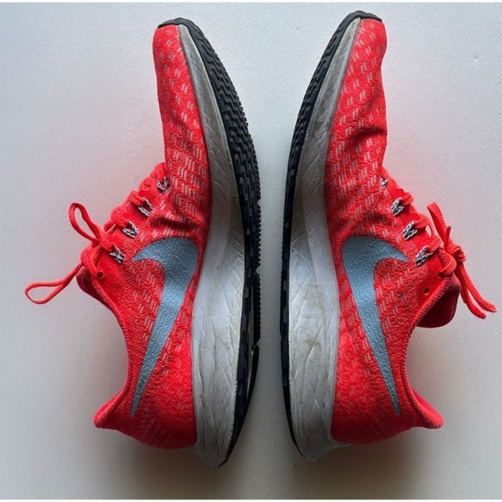Nike Air Zoom Pegasus 35 Bright Crimson Running Shoes 942851-600 Mens 10 - Picture 5 of 6